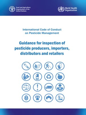 cover image of International Code of Conduct on Pesticide Management